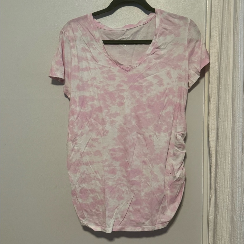 Isabel Maternity Vneck Tee- Large